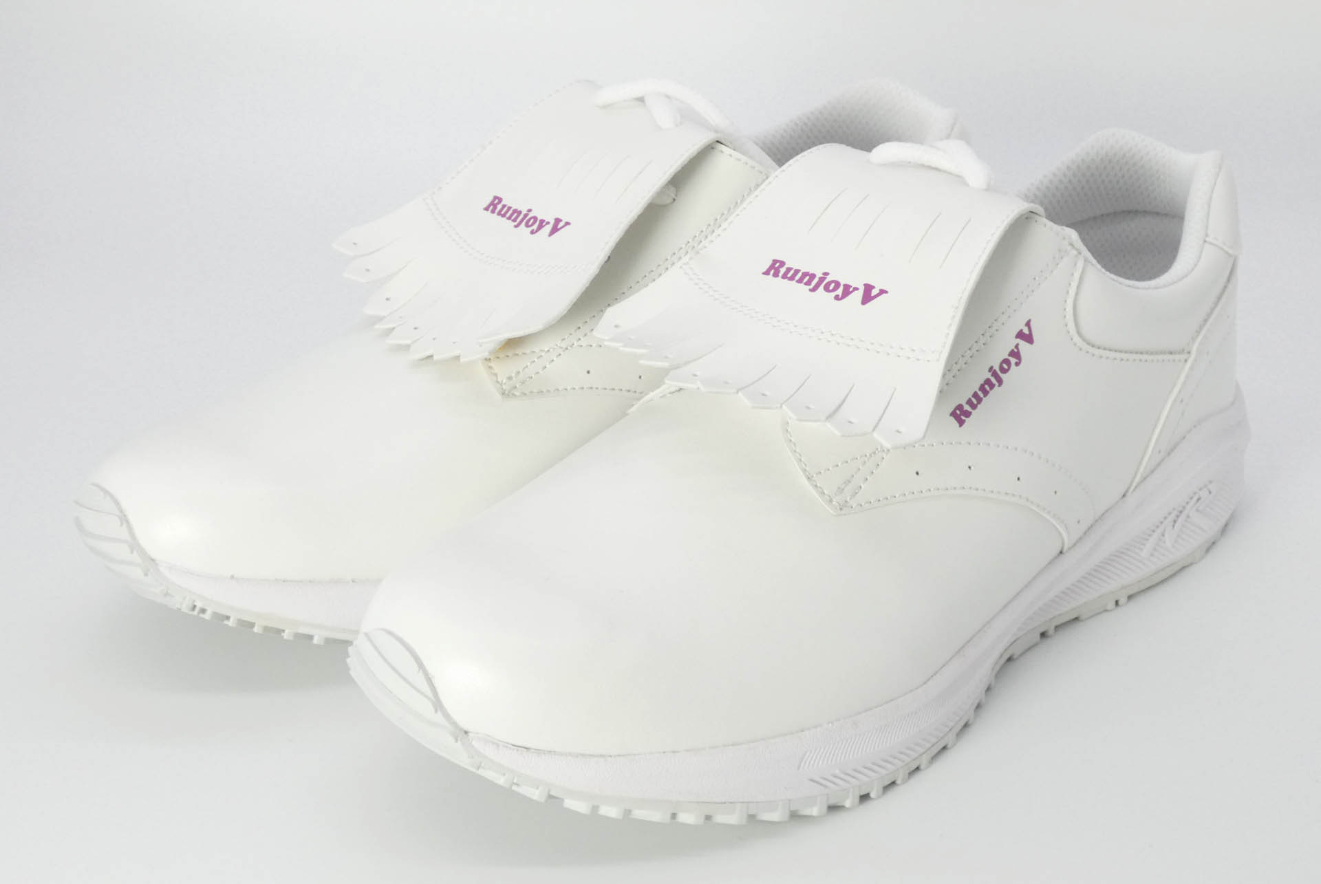 キャディ―シューズ　Runjoy V (White)