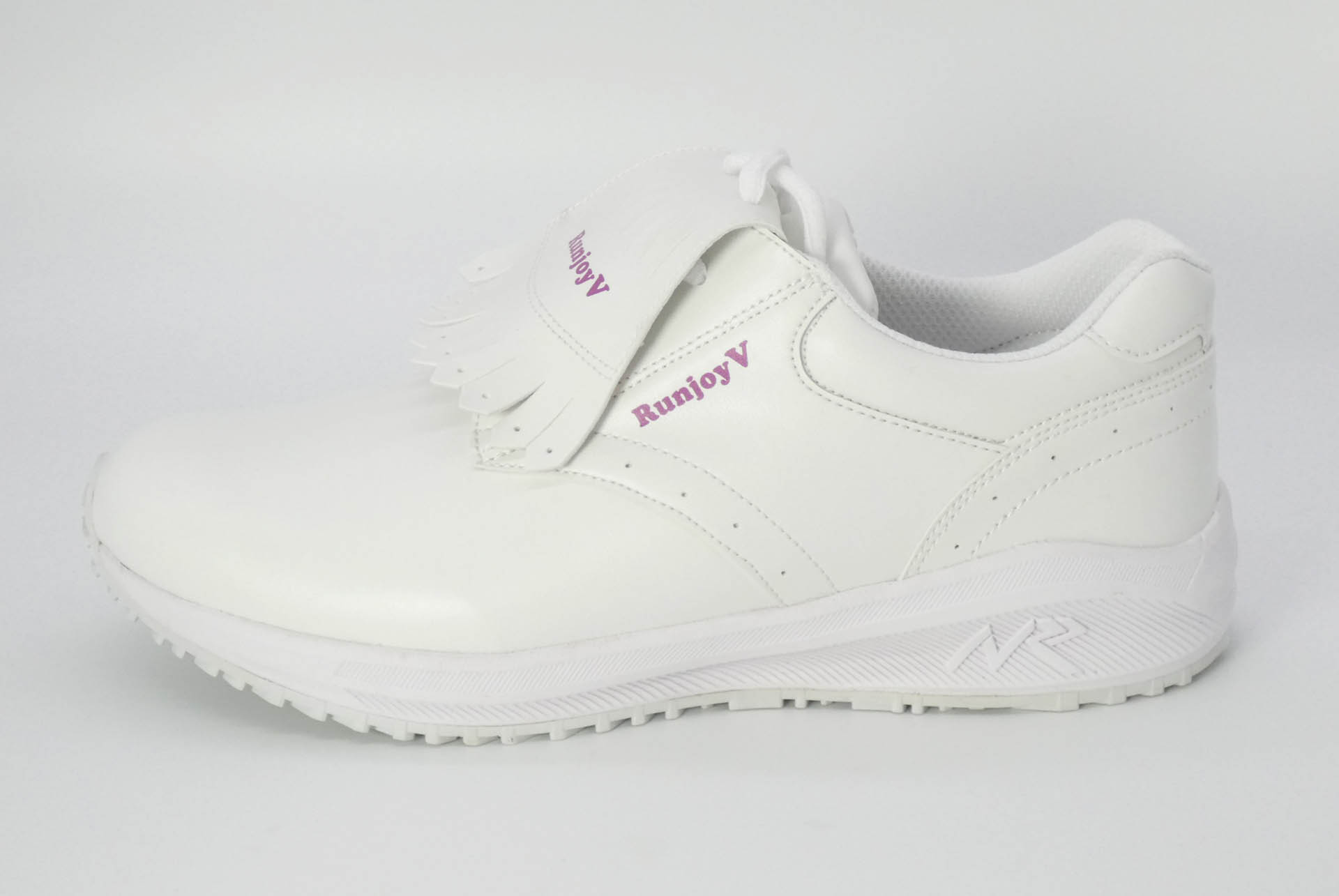 キャディーシューズ Runjoy V (White) - キャディシューズ