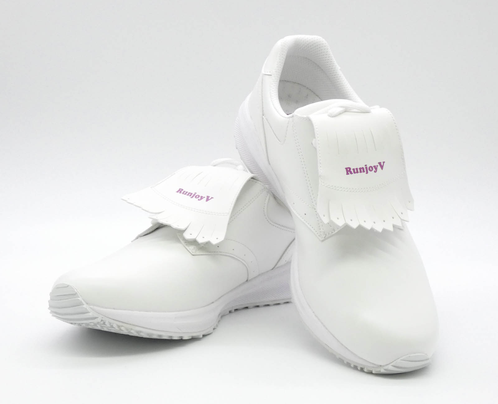 キャディ―シューズ　Runjoy V (White)